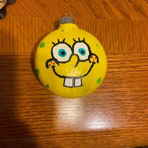 Yellow SpongeBob Ornament